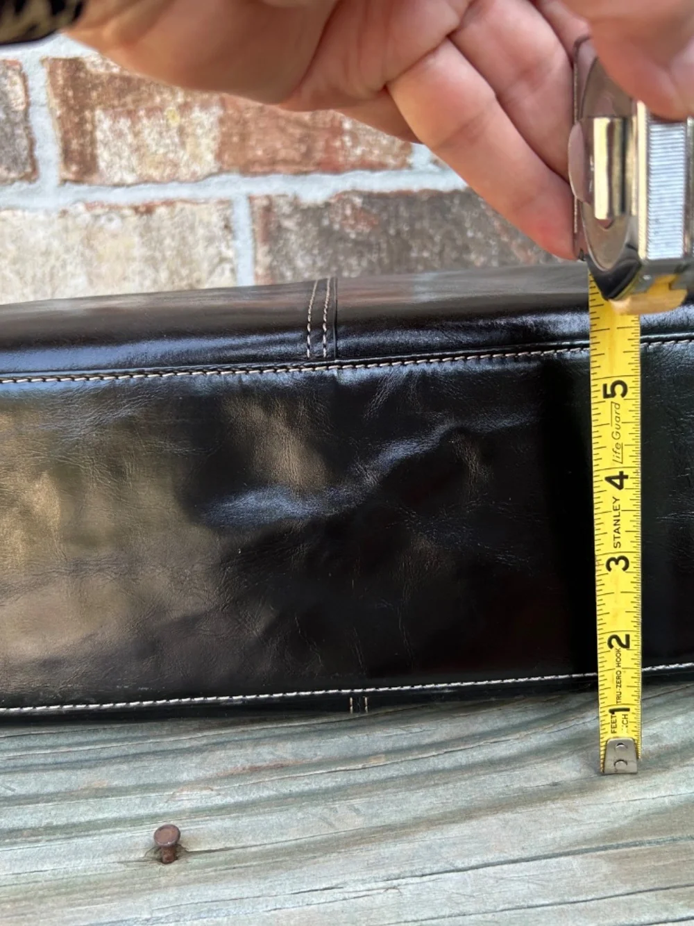 NWT, Giani Bernini Black Leather Purse